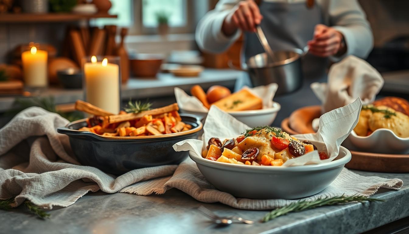 Comforting homemade dinner dish